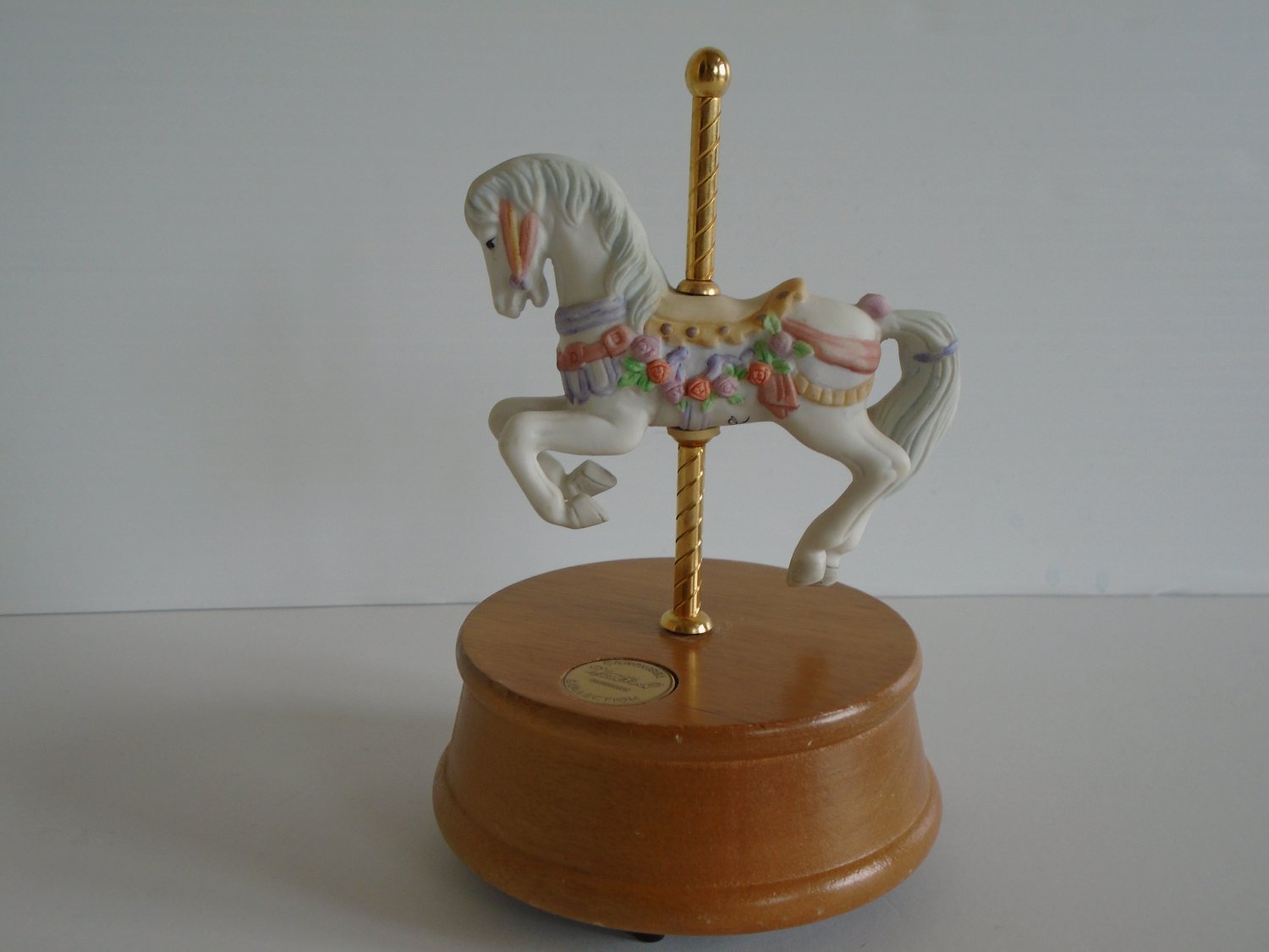 Carousel Horse Music Box by Westland Carousel Collection Somewhere In Time