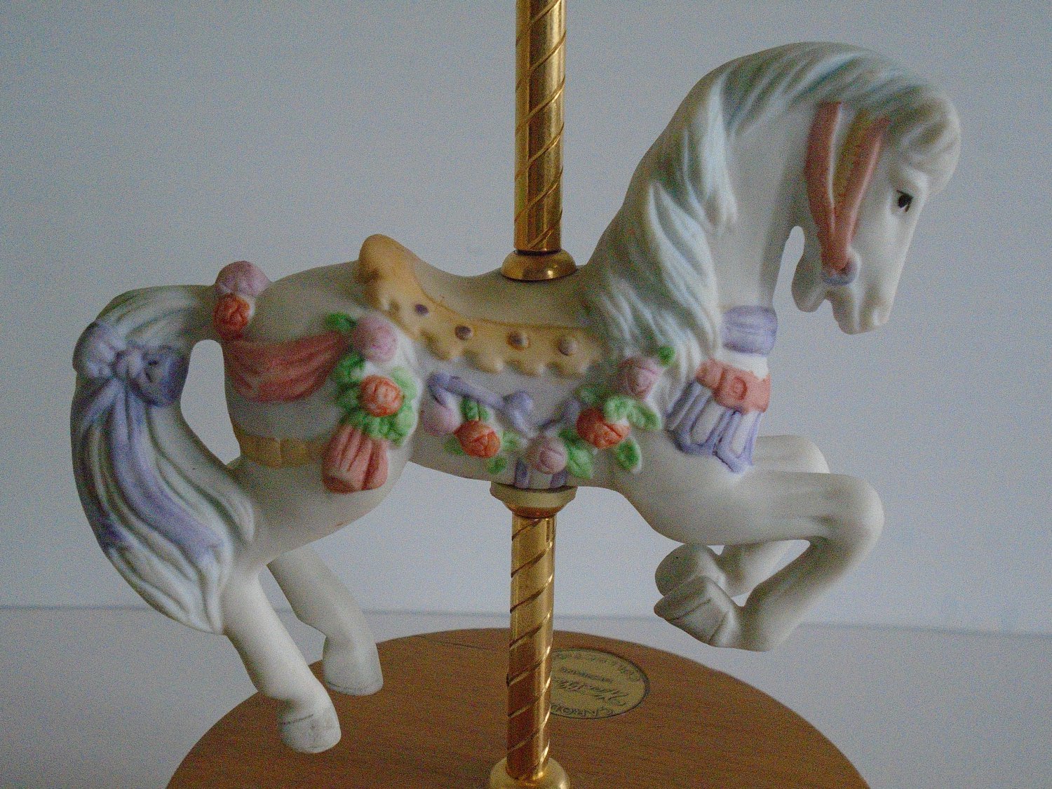 Carousel Horse Music Box By Westland Carousel Collection Somewhere In Time