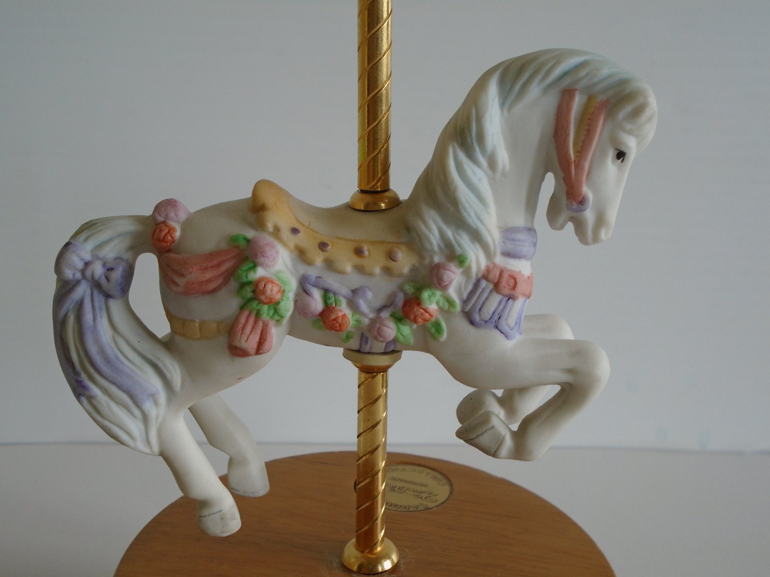 Carousel Horse Music Box by Westland Carousel Collection Somewhere In Time