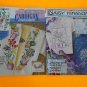 2 DAISY KINGDOM IRON ON CUT OUTS NO SEW UNDER THE SEA & IRIS SHIP FAST