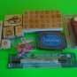 Lot of rubber stamp alphabets, pet, saying, ribbon punch, Staz Onsolvent ink pad