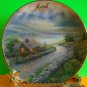 Thomas Kinkade Simpler Times MARCH - "Emerald Isle Cottage" Plate Excellent Cond