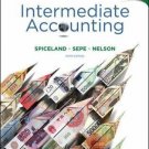 Intermediate Accounting Spiceland Sepe Nelson 6Th Sixth Edition Book Very Good