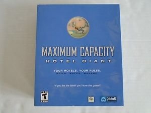 MAXIMUM CAPACITY HOTEL GIANT by Joowood PC CD-ROM Brand New Ship Fast w Tracking
