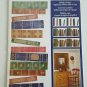 NEW Plaid Stencil Decor Wall Stencil Border Flower Library Shelf Choose One