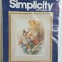 New Simplicity Stitchery Embroidery Kit Butterflies and Blossoms #05005