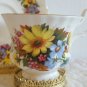 ROYAL ALBERT Gorgeous Summer Bouquet Tea Cup and Saucer EUC Ship Fast w Trackin