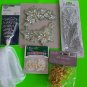 Wilton Pearl Spray 2 cm rings Sequin,Ribbon, Wedding Decor Hair Cake Dress Veil