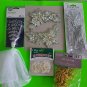Wilton Pearl Spray 2 cm rings Sequin,Ribbon, Wedding Decor Hair Cake Dress Veil