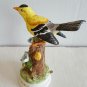 Towle Fine Bone China Yellow Oriole Music Box Figurine, Plays Unknown Song -1147