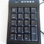 Dynex Wired 19 Key USB Numeric Keypad Excellent Ship Fast with Tracking Number
