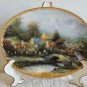 THOMAS KINKADE LAMPLIGHT COUNTY PLATE BRADFORD EXCHANGE 1995
