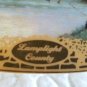 THOMAS KINKADE LAMPLIGHT COUNTY PLATE BRADFORD EXCHANGE 1995