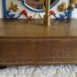 Impulse Giftware Porcelain Carousel Horse Music Box W/Back Drop & Mirror EUC