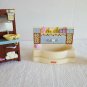 FISHER PRICE LOVING FAMILY BATHROOM SET TOILET TUB DOUBLE SINK VANITY 2008