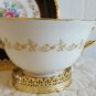 Rare vintage TUSCAN rose pattern gold trim teacup and saucer Ship Fast w trackin