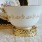 Rare vintage TUSCAN rose pattern gold trim teacup and saucer Ship Fast w trackin