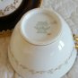 Rare vintage TUSCAN rose pattern gold trim teacup and saucer Ship Fast w trackin