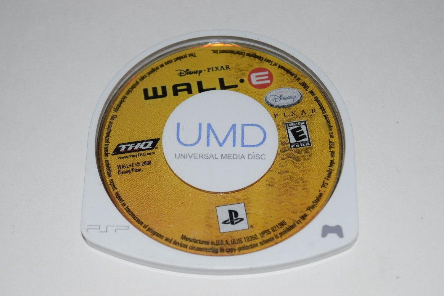 WALL-E (DISNEY PIXAR) UMD Only - SONY PSP GAME Good Condition Ship Fast