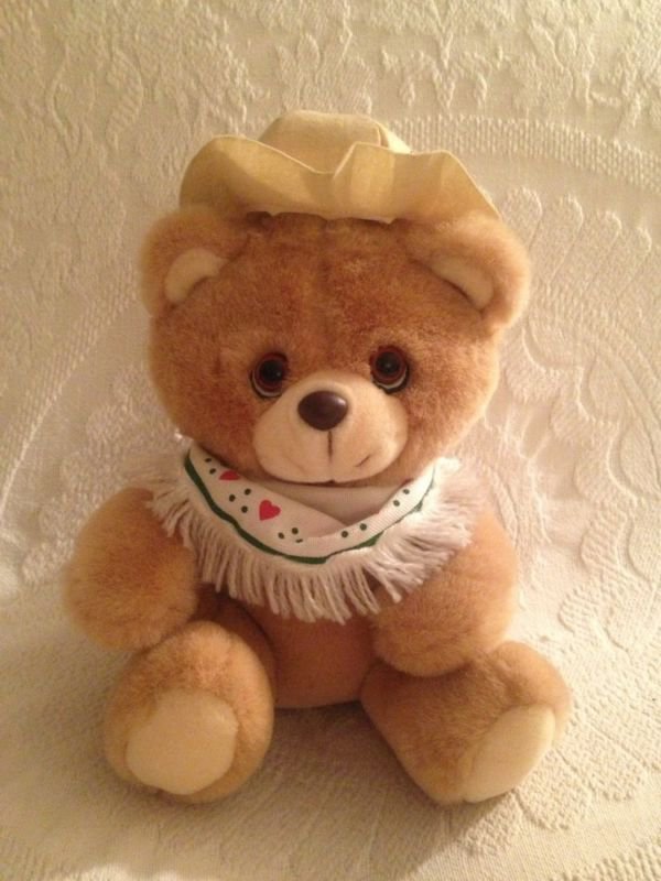 applause teddy bear 1986