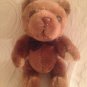 Vintage 9" Russ ? Plush Stuffed Brown Teddy Bear Jointed Arms Legs Head