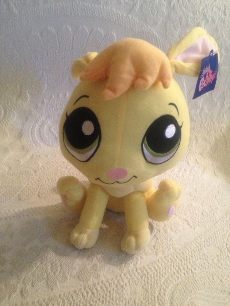 yellow bunny plush