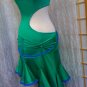 Emerald latin dance dress