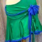 Emerald latin dance dress