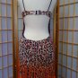 Dance dress lepard print for dance competitions