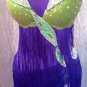 Purple latin dance dressfor dance competitions