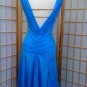 Blue latin dance dress