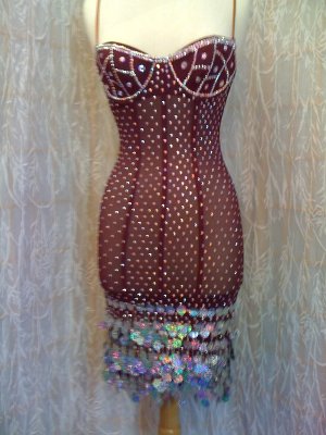 Latin dance dress for dance competitions