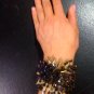 Beaded Green/Gold Handmade Bracelets