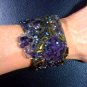 Beaded Green/Gold Handmade Bracelets