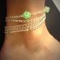 Green Polka Dots Necklace