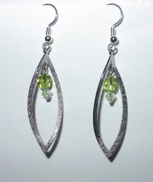 Green Leaves Earrings. STRESS RELIEVER