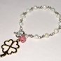 Pearly Leaf Bracelet