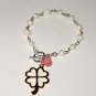 Pearly Leaf Bracelet