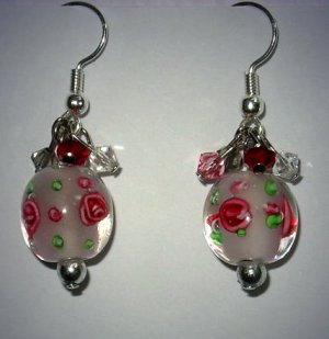 Oriental Pink Earrings