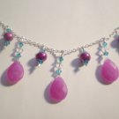 Razzle Dazzle Pearl and Swarovski necklace