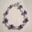 Razzle Dazzle Pearl and Swarovski bracelet