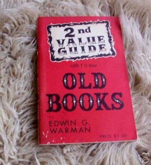 Value Guide to Old Books 2nd ~~ 1961