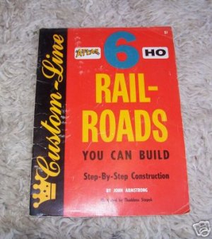 6 HO Rail Roads you CAn Build ~~ 1958