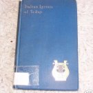 Italian Lyrists of To-Day ~~ 1893