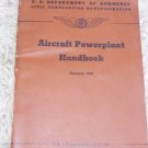 Aircraft Powerplant Handbook ~~ 1949