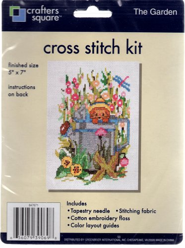 The Garden counted cross stitch kit