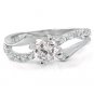 Sterling Silver Engagement Promise Ring