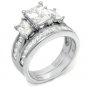 Sterling Silver Wedding Set