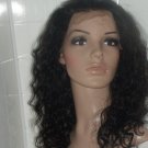 16" Curly Indian Remy Lace wig