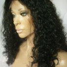 20" Curly Indian Remy Lace Wig